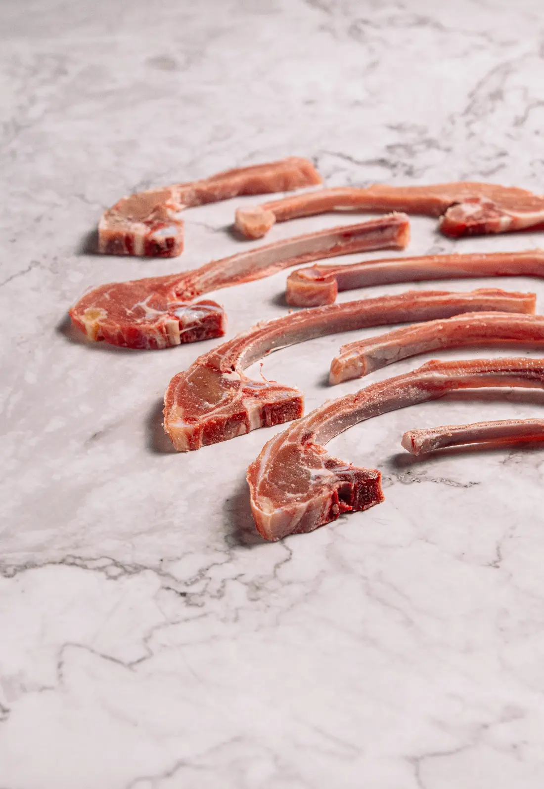 Chuletillas de lechazo congeladas